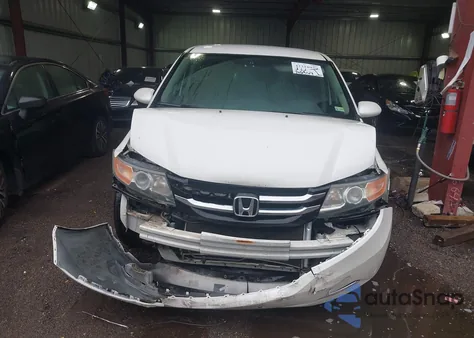 2016 Honda Odyssey Ex из США, поврежденный, VIN 5FNRL5H40GB074162